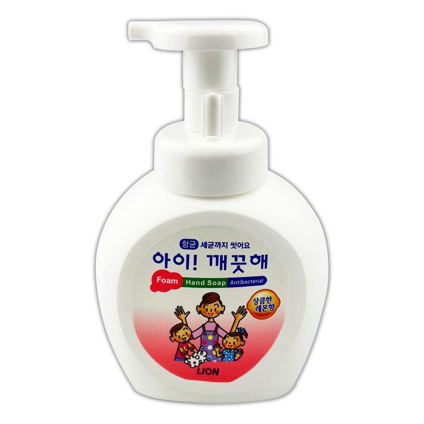 아이 깨끗해 폼 핸드솝 레몬향 250ml 용기형