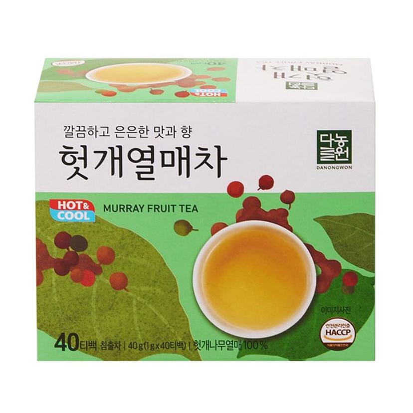 다농원 헛개열매차 40티백 - 구수하고 건강한 전통차