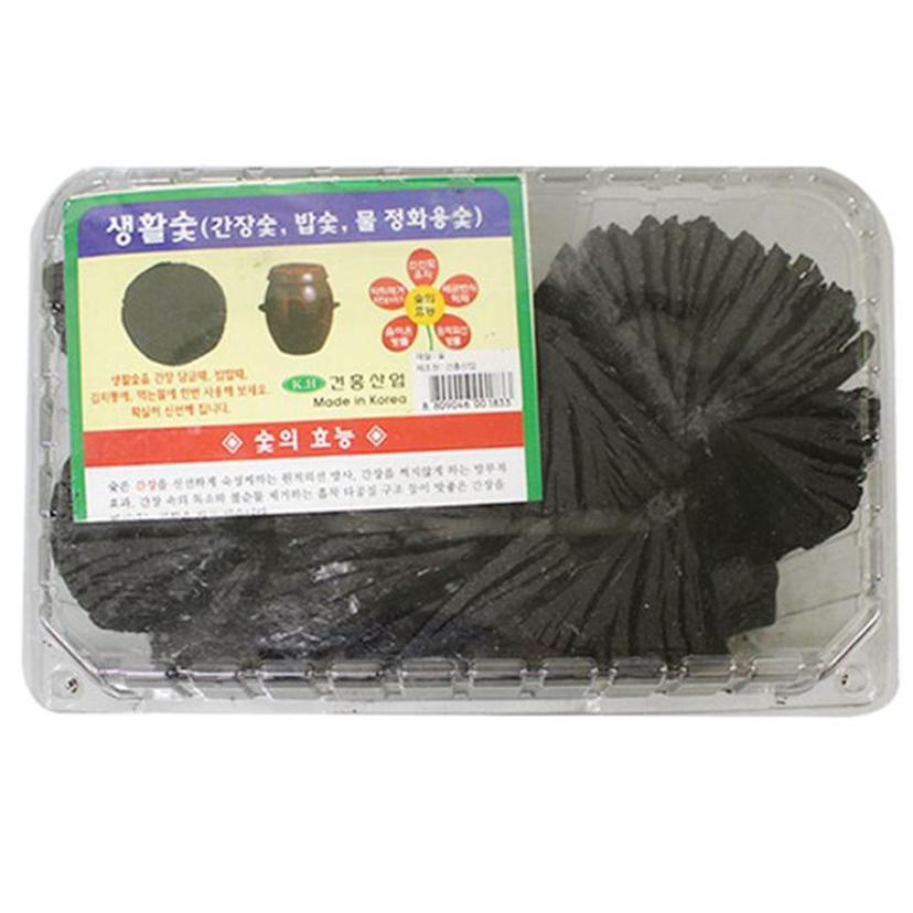 천연 참숯 가습 공기 정화 탈취용 숯 대 사이즈