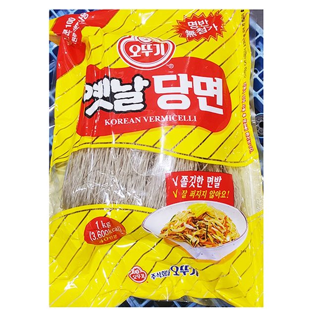 식재료 옛날당면 오뚜기 1K - 쫄깃한 식감의 전통 당면