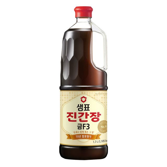 샘표진간장 금F3 1.7L - 전통 발효 간장, 풍미 진함