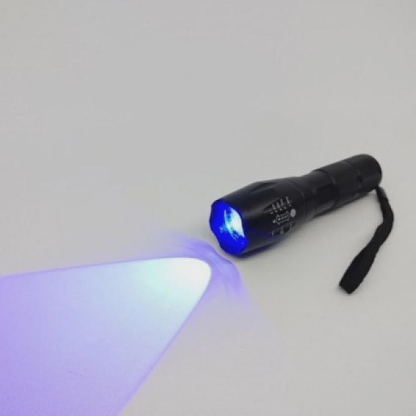 LED 블루라이트 UV7 찌보기 랜턴 줌기능 낚시용