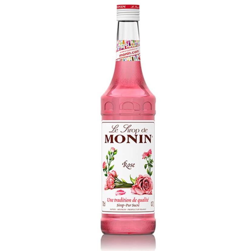 모닌 로즈 시럽 700ml 음료 베이스 홈카페 시럽