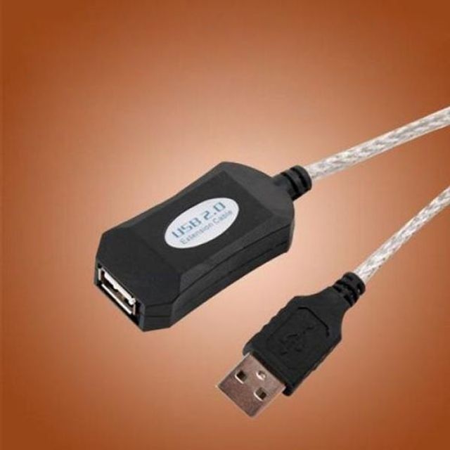 USB 2.0 리피터 연장 케이블 10M - 신호 증폭 연장선