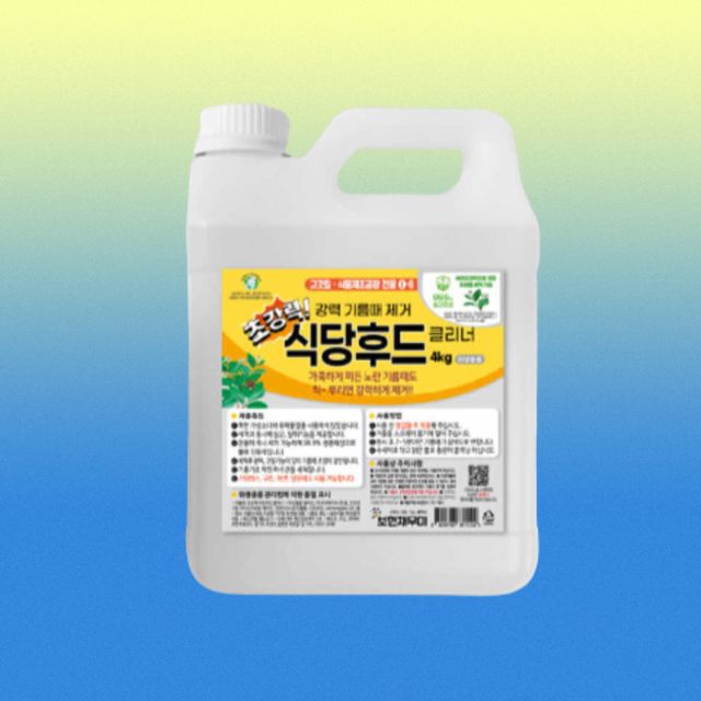 식당 후드 클리너 초강력 주방 후드청소 4kg 보현채우미