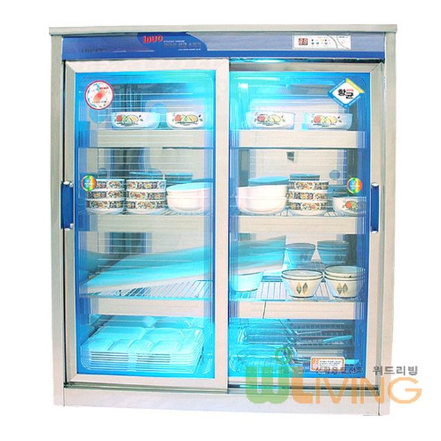 살균소독기 SW-700H미닫이(살균+열풍건조) WL-1467 식기살균기 업소용 위생관리기