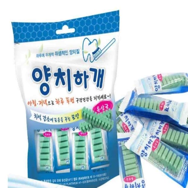 유산균 양치껌 210g 14p 강아지 치석제거 애완견 덴탈껌