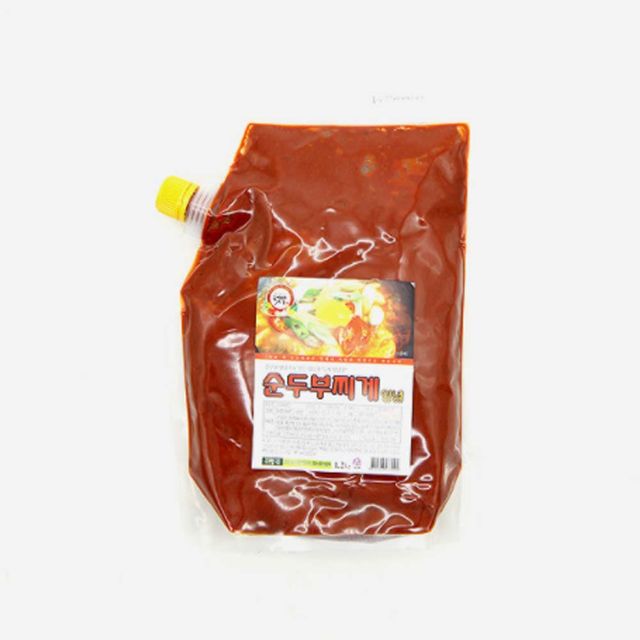 순두부찌개 양념소스 1.2kg, 간편한 집밥 순두부찌개 필수 양념