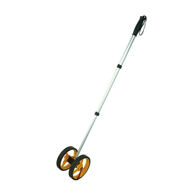 이동 중 거리 측정 가능한 쌍발 바퀴 160mm 측정기