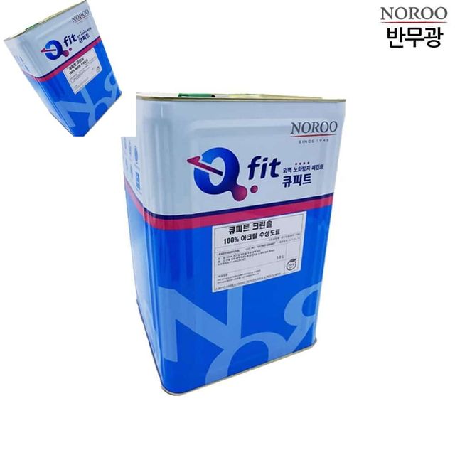 외부용 수성페인트 젯소 큰솔 18L 아파트외벽도장용