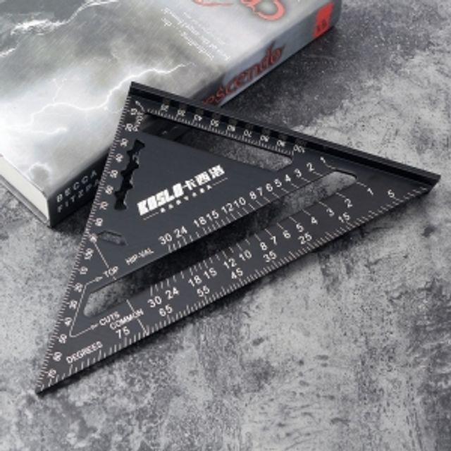 툴존 목공용 삼각자 18cm 직각자 정밀 측정 도구