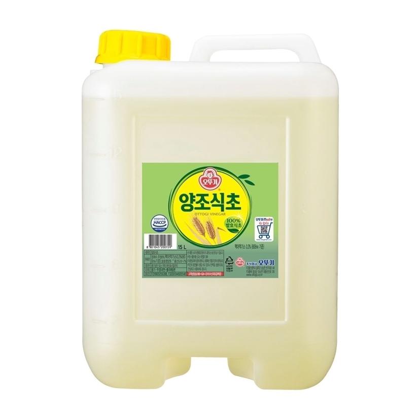 양조식초 15L 대용량 업소용 식당 식자재 식초