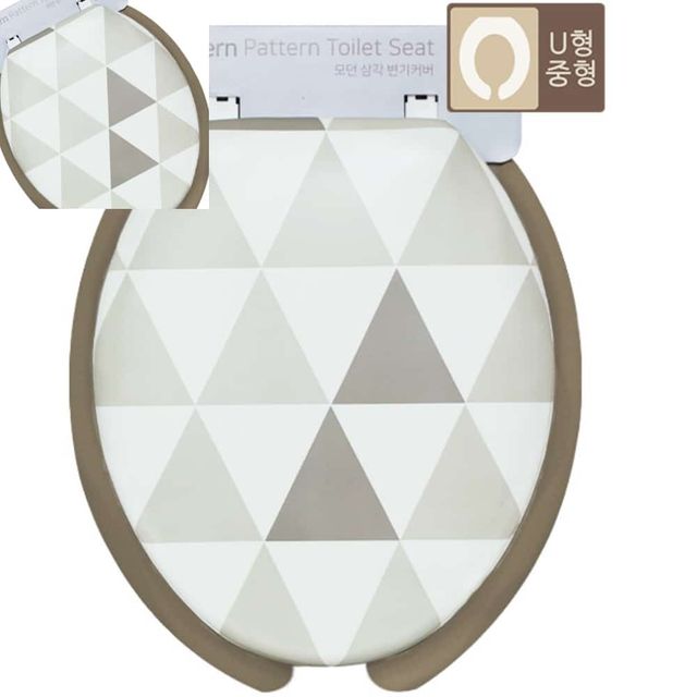 모던삼각 변기커버 중 U형 화장실변기커버 욕실변기커버 변기시트 변기커버대형