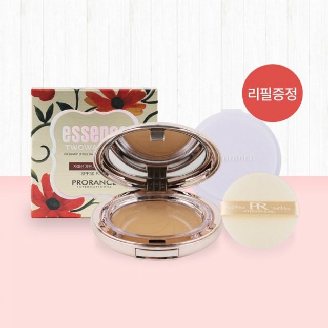 실크같은감촉 에센스바른듯 투웨이케익 리필증정 33호 - 자연스러운 피부 표현