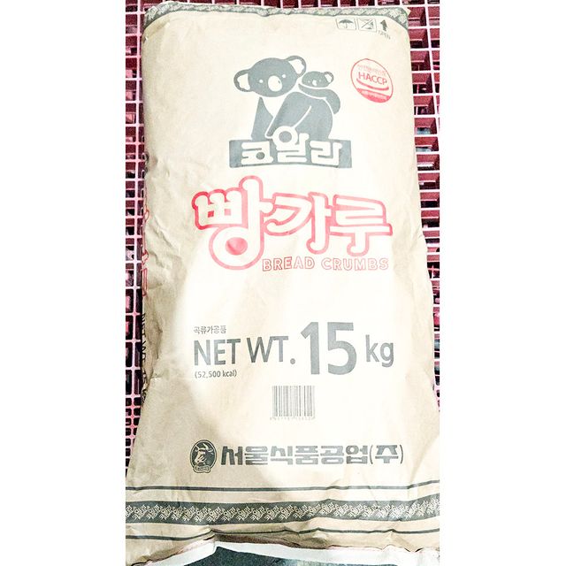 빵가루 코알라 저장용 15kg 업소용 주방 식당 빵가루