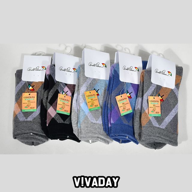 VIVADAY-YS31 양말세트 사선장목숙녀 5켤레 혼합