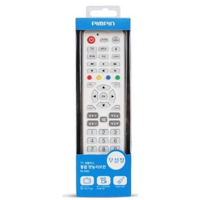 IPTV 셋톱박스 만능 TV 리모컨 무설정 가정집 리모콘
