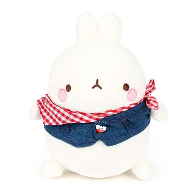 몰랑 블루진자켓 인형-25cm - 귀여운 데님 스타일 인형