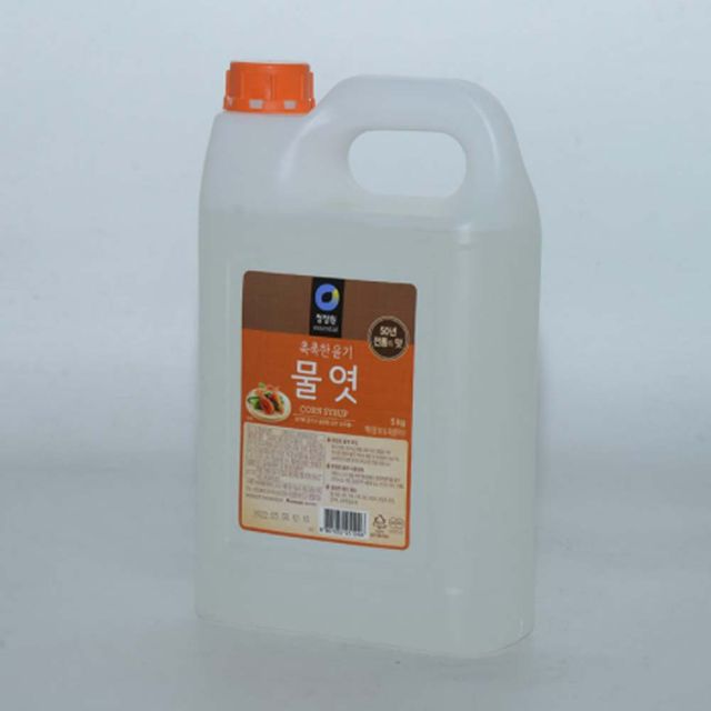청정원 이온물엿 5kg - 모든 요리에 활용 가능한 순도 높은 물엿