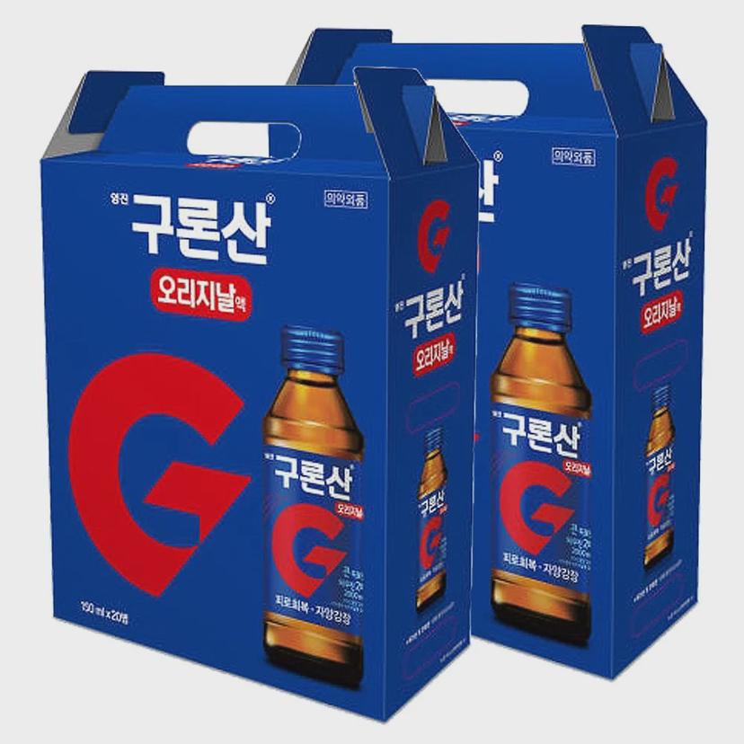 영진 구론산 오리지널 선물 세트 150ml 40병 | 자양강장제