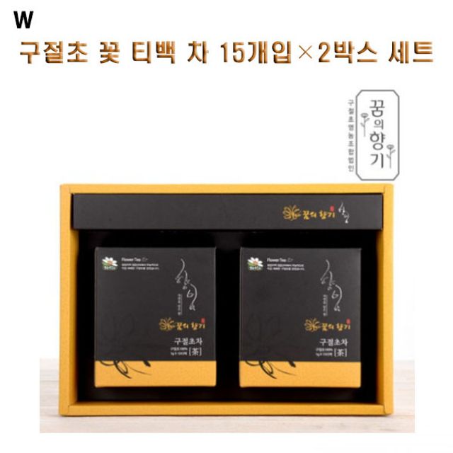 구절초 꽃 티백 차 15개입 2박스, 허브차 세트