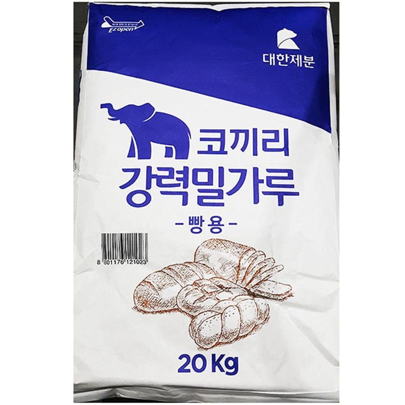 대한제분 코끼리 강력 밀가루 20kg 업소용 식자재