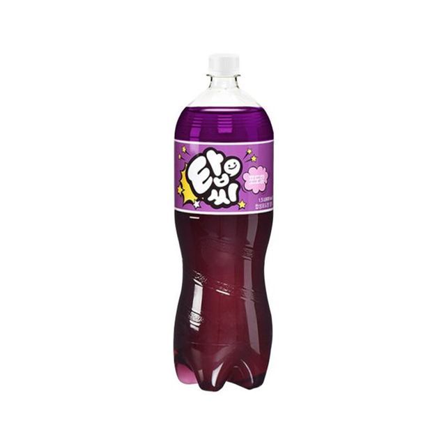 탑씨 포도 1.5L 12개 대용량 탄산음료