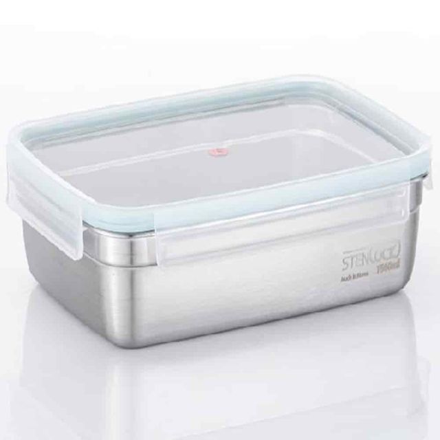 밀폐용기 1800ml 냉장고밀폐용기 원형반찬통 스텐반찬용기 스테인레스반찬통