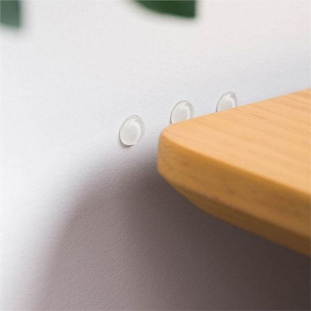 충격 흡수 패드 가구 미끄럼 방지 스티커 현관문 가구문 제품 보호 문콕방지 소음방지 실리콘 테이블