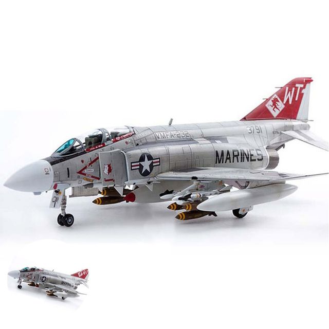 모형밀리터리 장난감조립 1대72 미해병대 F-4J VMFA-232 레드데블스