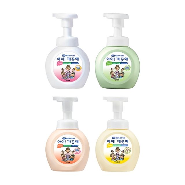 아이깨끗해 핸드워시 용기 250ml 청포도 향 손세정제