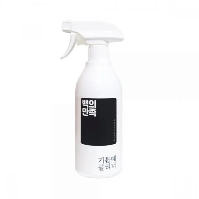 백의만족 주방 기름때 찌든때 제거 초강력 세정제 후드 500ml