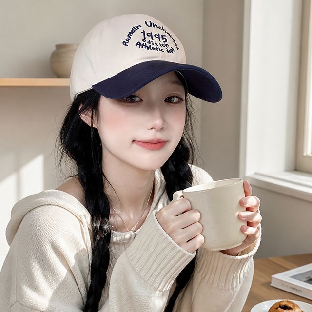 로메인 1995 자수 야구모자 5컬러 남녀공용 볼캡 데일리 모자