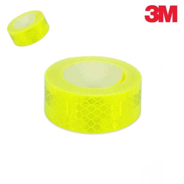 3M 형광 초고휘도 반사테이프 24mm 2.5M 형광테이프 안전용품 안전테이프 반사스티커