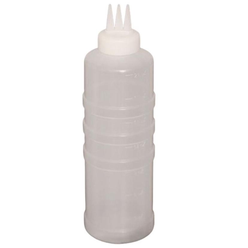 잘라쓰는 3구 소스통 600ml - 케찹병 카페 시럽통