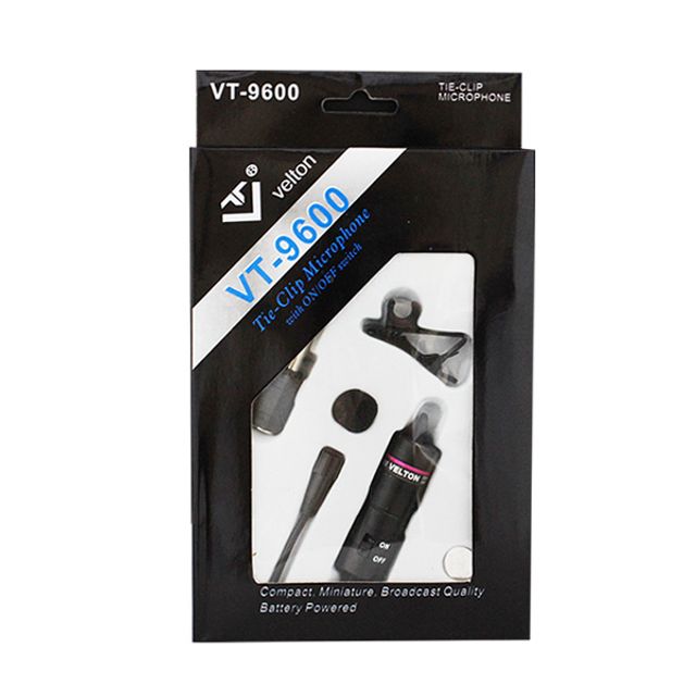 핀마이크 고감도 방송용 유튜브 BJ 마이크 VT-9600
