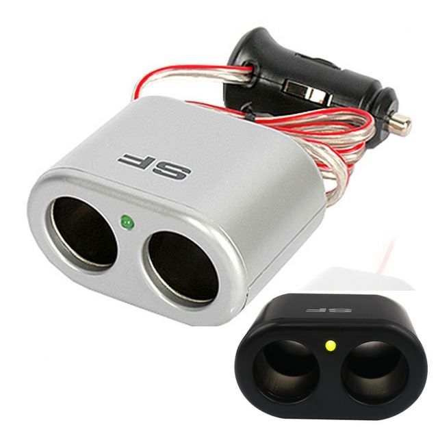 자동차 2구 멀티소켓 12V 24V 전기제품 충전기 전원