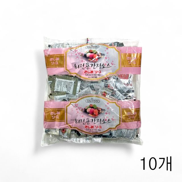이엔푸드 회전용간장소스 896g(5.6ml X 160입) X10개