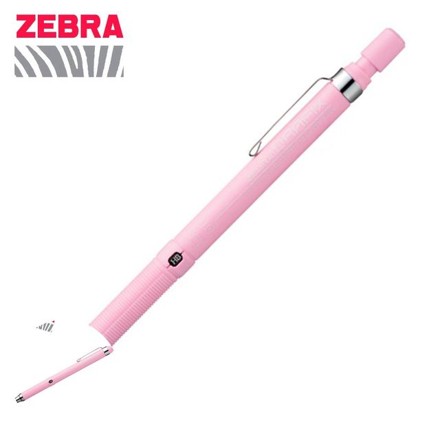 초등샤프 샤프연필 파스텔 핑크 드라픽스 F 칼라 샤프 0.5mm