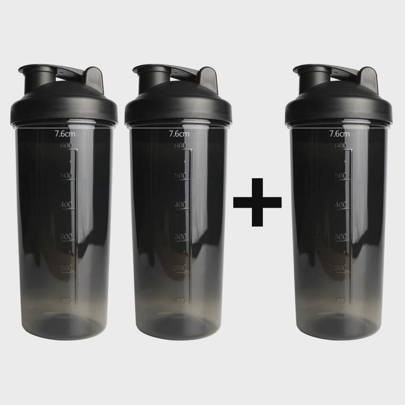 2+1 쉐이크통 보충제 쉐이커 헬스 물통 보틀 700ml - 코니공공