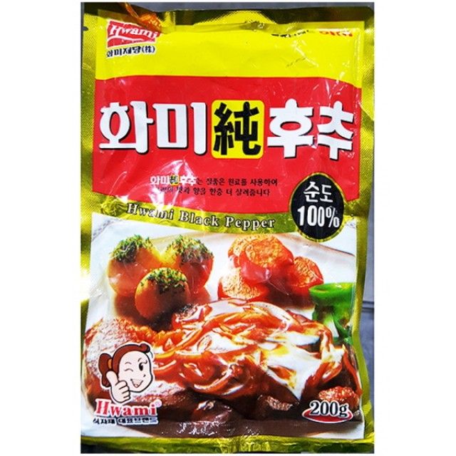 순후추 화미 200g 50개입 대용량 후추 양념