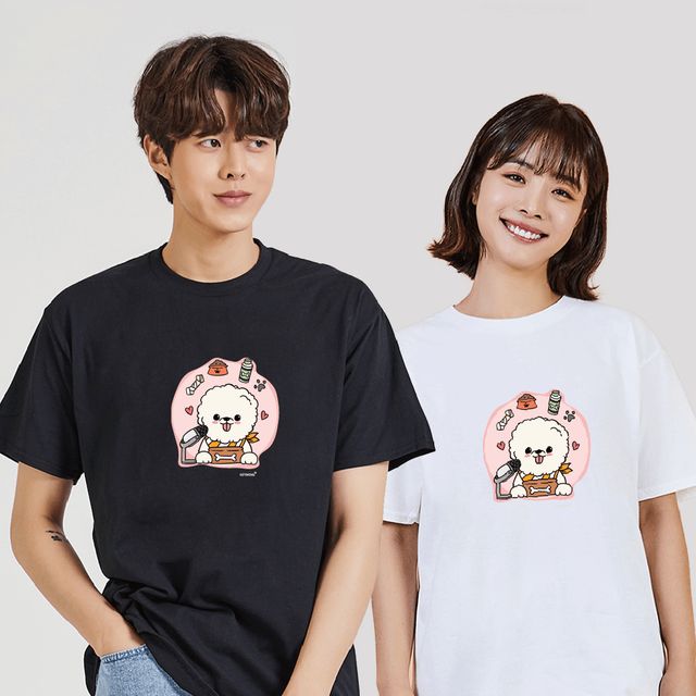 키밍 라이브 꿈나무 방송 여름반팔티 데일리룩 남성용