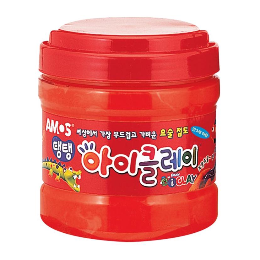 아모스 탱탱 아이클레이 400g 벌크 초록 대용량