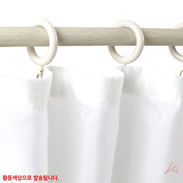 CH 커튼링(소) 10EA 황동 C-1487 - 커튼 부착용 고리