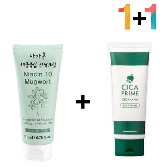 쑥 종아리 쿨링 진정 마사지 크림 시카 프라임 폼 - 피부 진정 케어