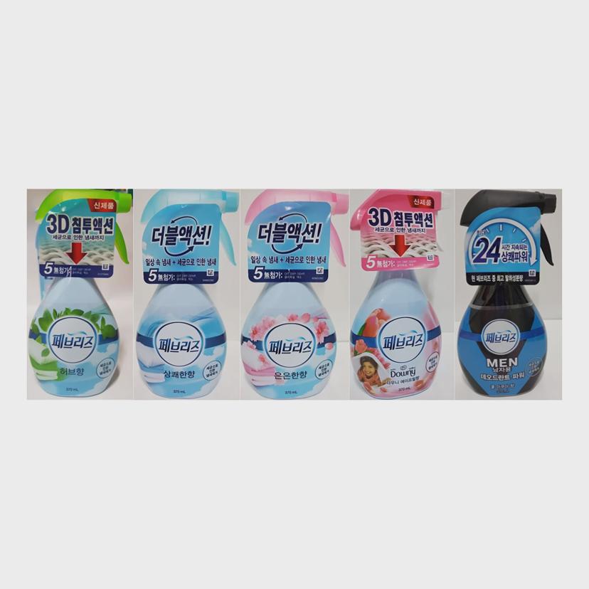 페브리즈 더블액션 섬유 탈취제 370ml 분무형