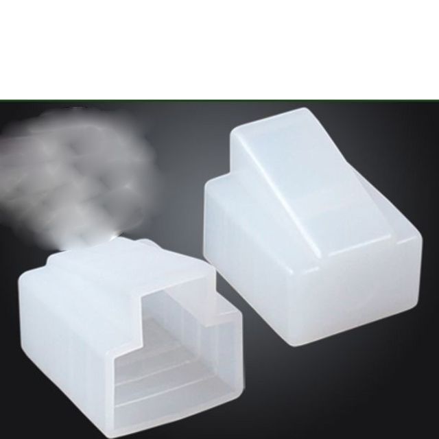 RJ45 플러그 보호 커버 화이트 100개입 랜선 캡