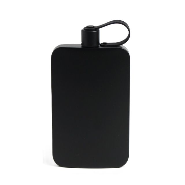 힙플라스크 블랙 500ml 술통 스텐술병 위스키플라스크