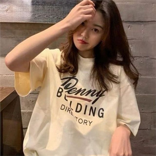 데일리 여성 반팔 티셔츠 빅사이즈 여성 루즈핏 티셔츠 무지티셔츠 박시핏