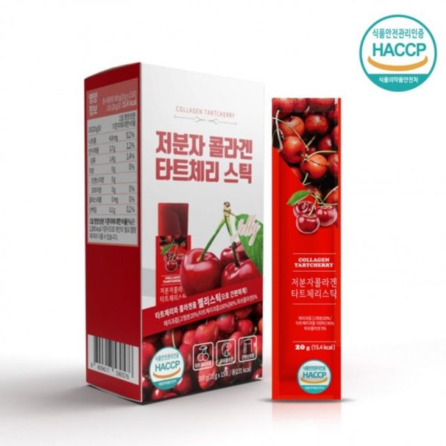 저분자 콜라겐 스틱 젤리 타트체리 20g 15포